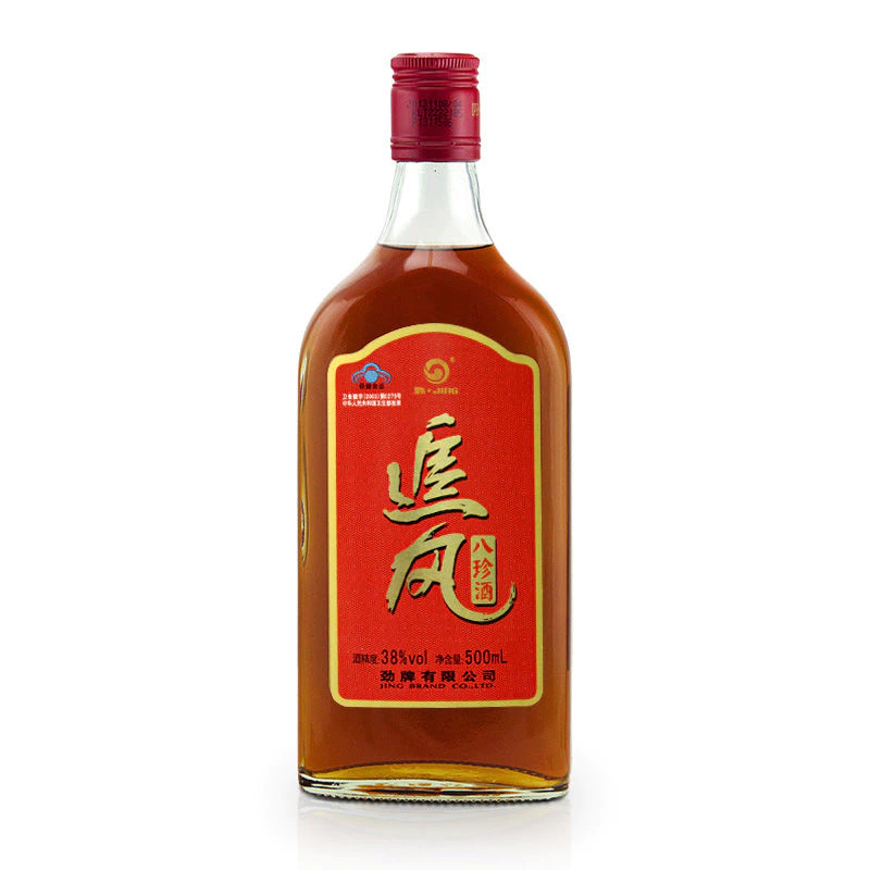 劲酒追风八珍酒38度500ml*2/6瓶整箱养生保健酒